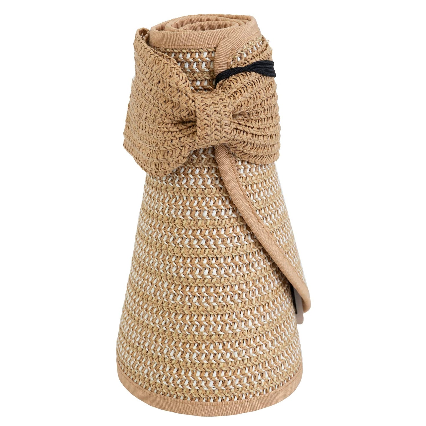 Magid Two Tone Straw Fold Up Roll Up Visor