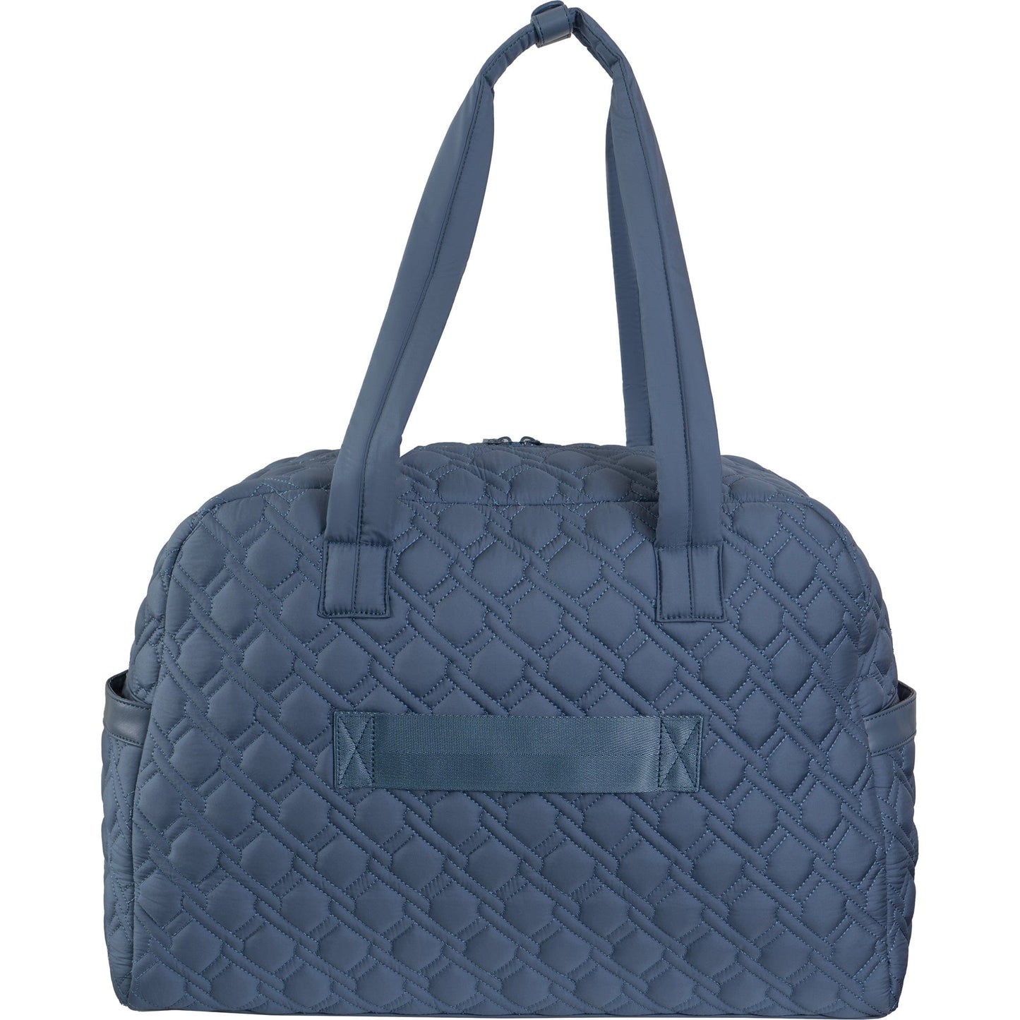 Ellen Tracy 20 Inch Basket Weave Quilted Travel Duffel