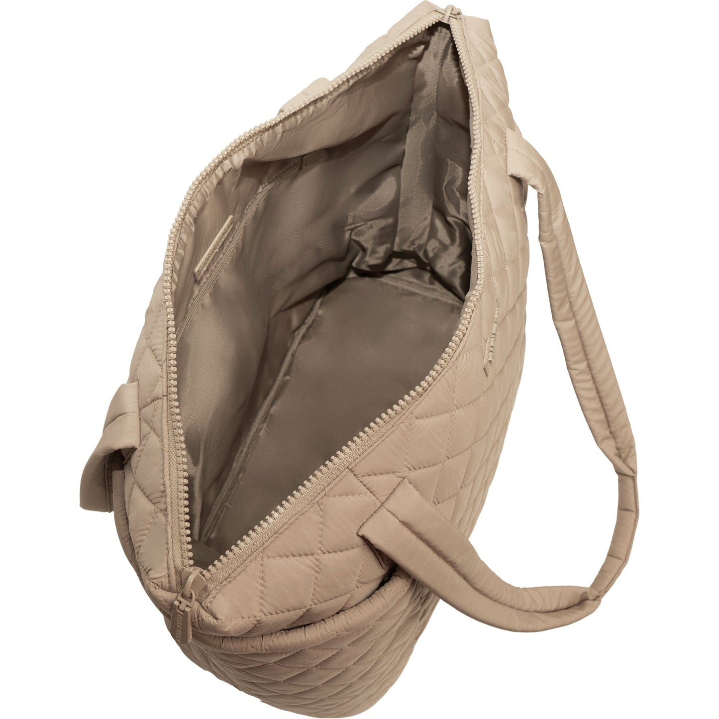 Ellen Tracy 20 Inch Diamond Quilted Nylon Large Travel Workbook Tote Bag