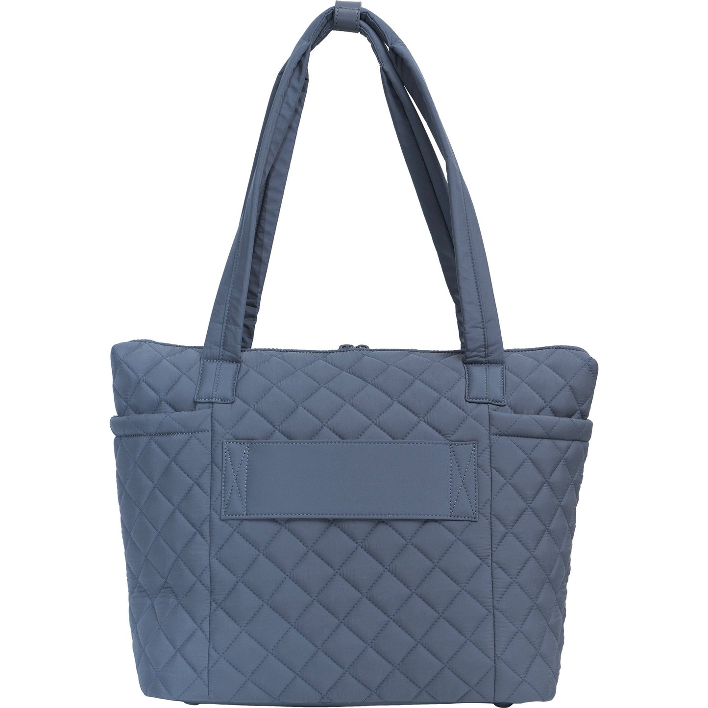 Ellen Tracy 20 Inch Diamond Quilted Nylon Large Travel Workbook Tote Bag