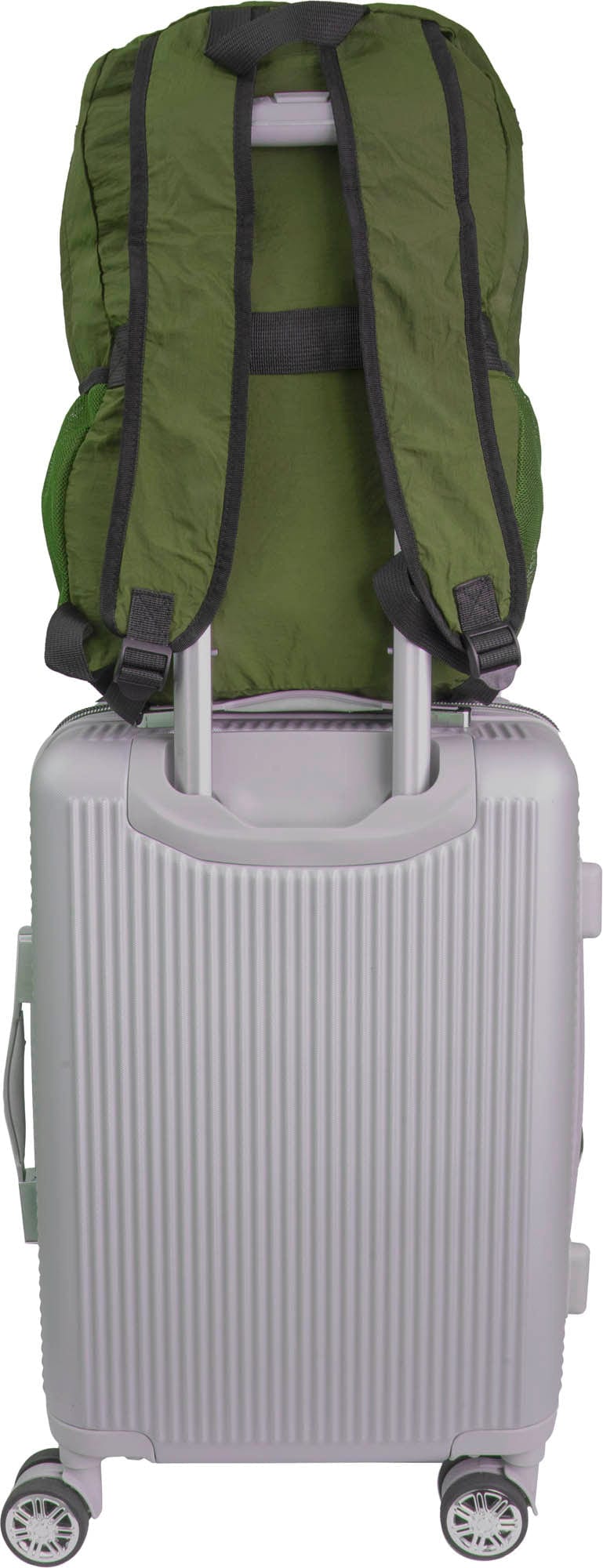 Boarding Pass Recycled Foldable & Packable Pouch Backpack