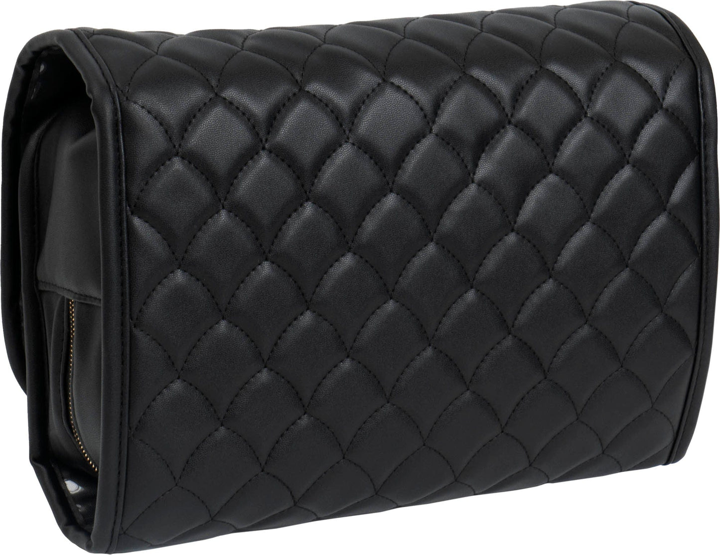 Joan & David The Teardrop Quilted Roll Hanging Makeup Toiletry Bag
