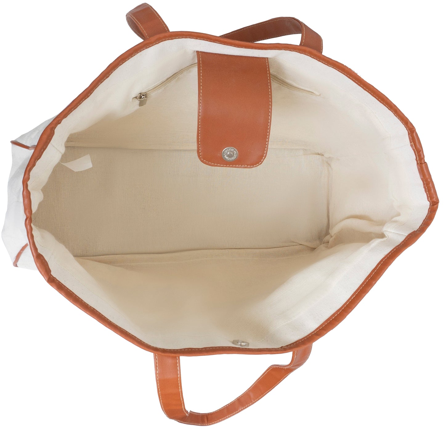 Magid Canvas Slogan Tote "DOG MOTHER BEACH LOVER"