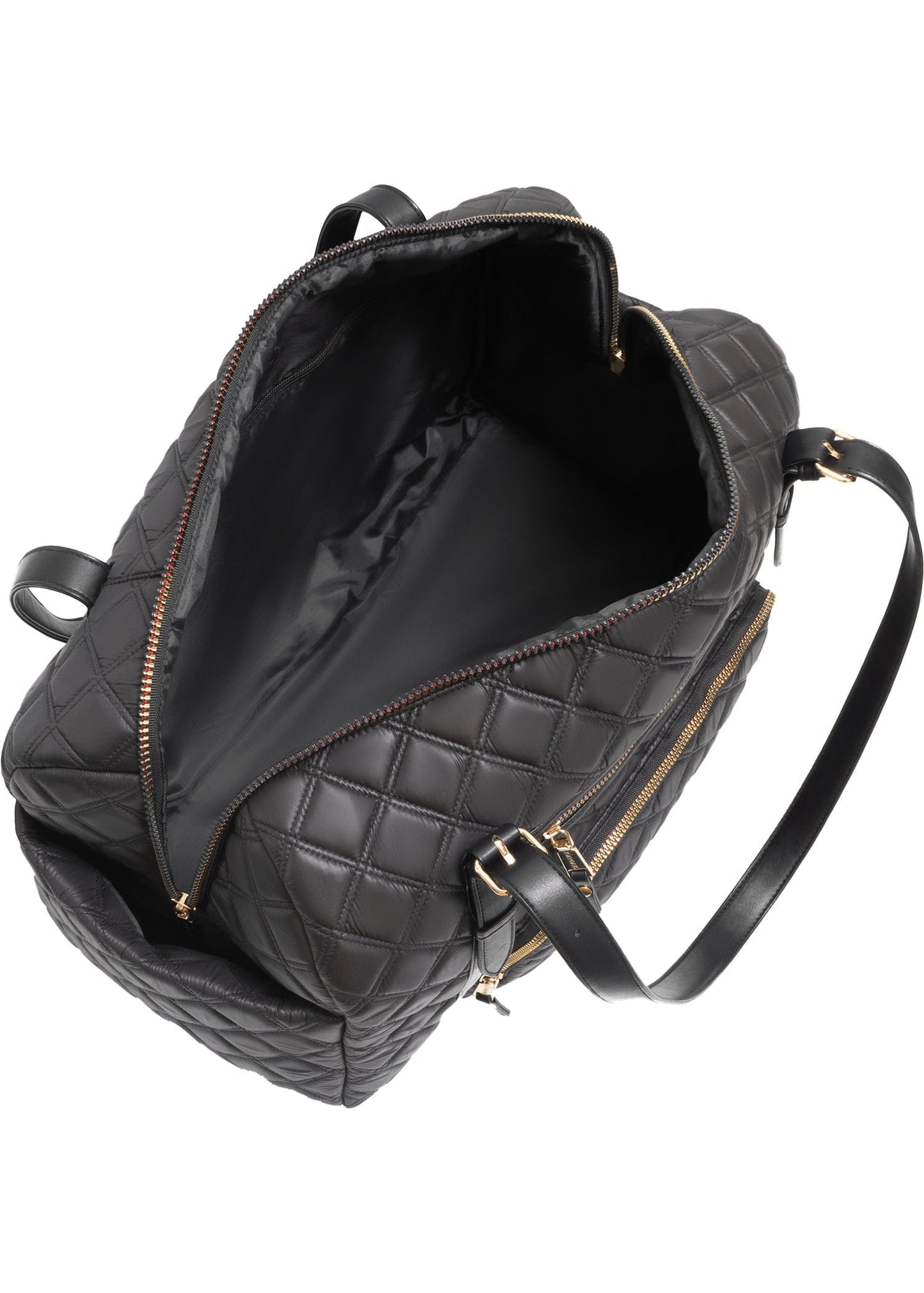 Joan & David The Sloane Diamond Quilted Weekender Duffle Bag
