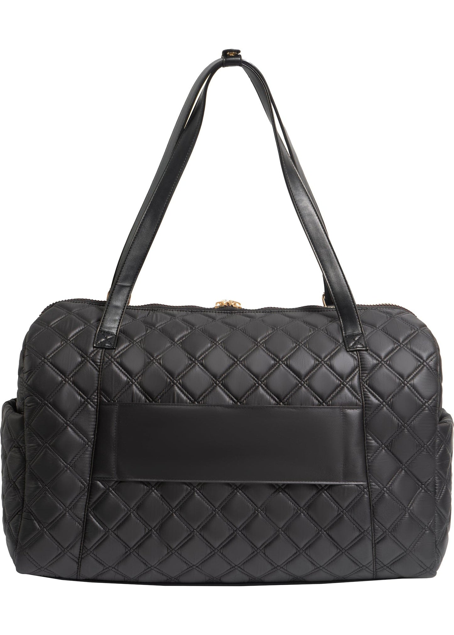 Joan & David The Sloane Diamond Quilted Weekender Duffle Bag