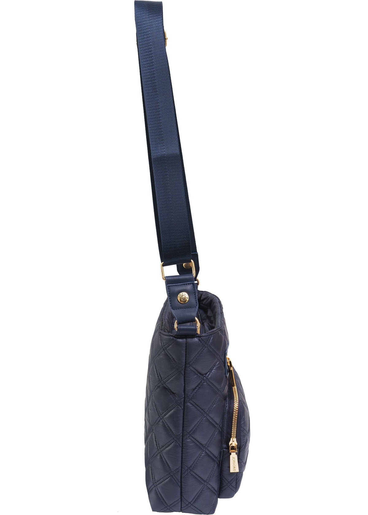Joan & David The Alina Diamond Quilted Crossbody Bag
