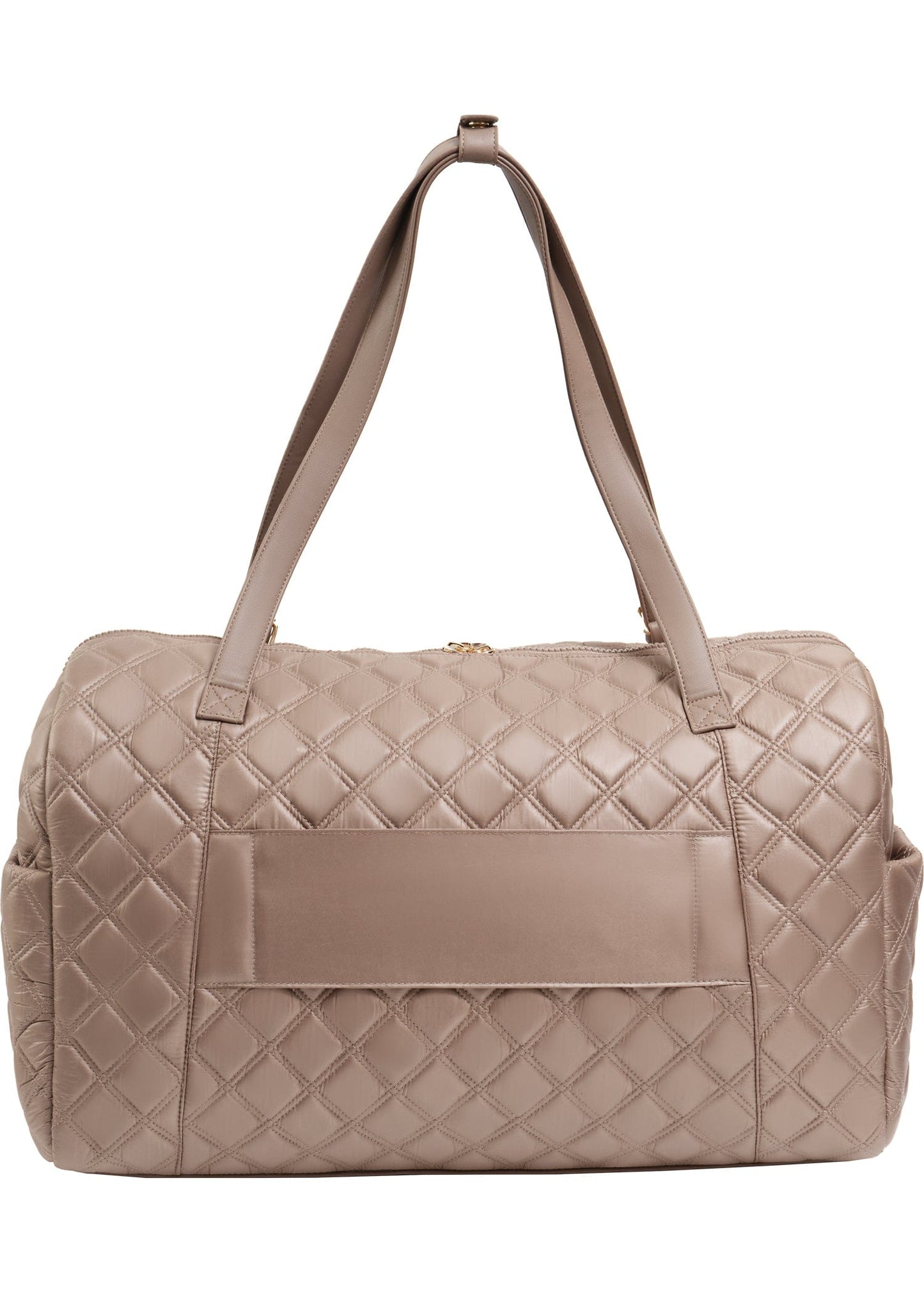 Joan & David The Sloane Diamond Quilted Weekender Duffle Bag