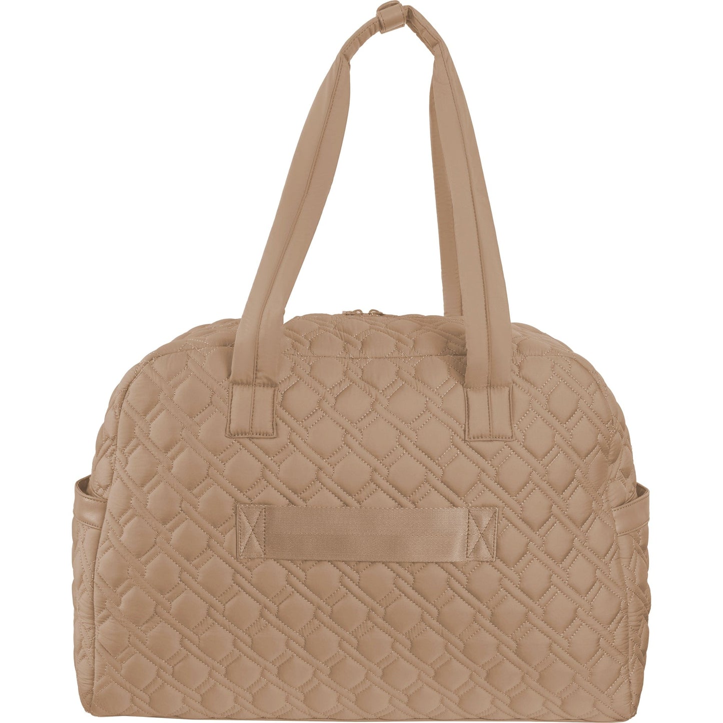 Ellen Tracy 20 Inch Basket Weave Quilted Travel Duffel