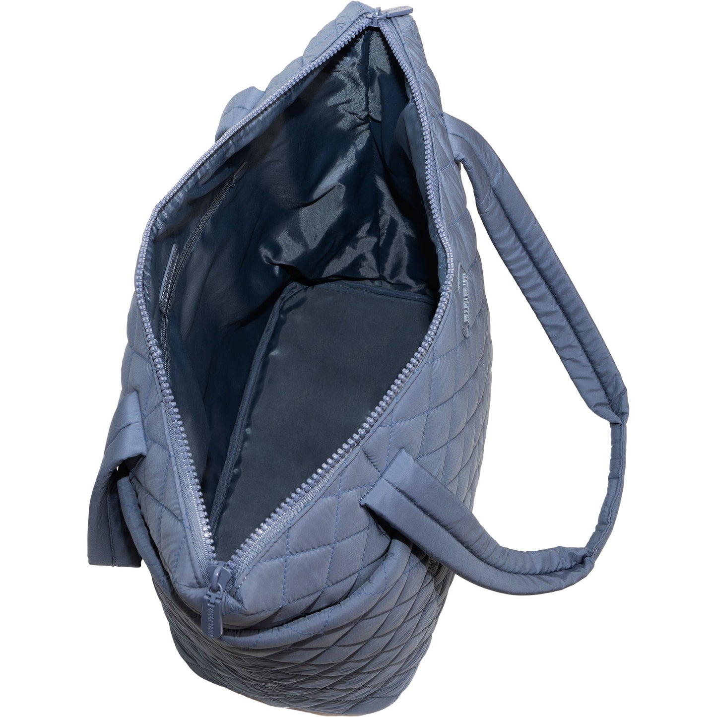 Ellen Tracy 20 Inch Diamond Quilted Nylon Large Travel Workbook Tote Bag