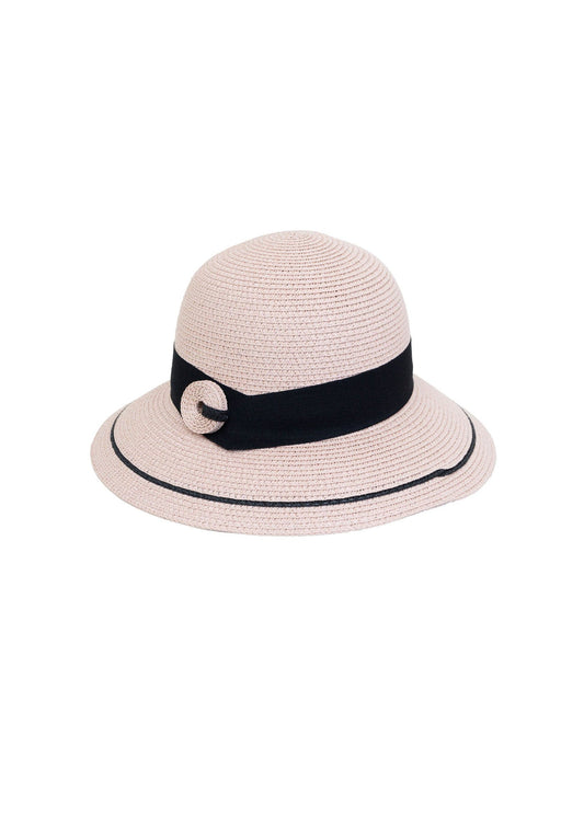 Magid Straw Bucket Hat with Band