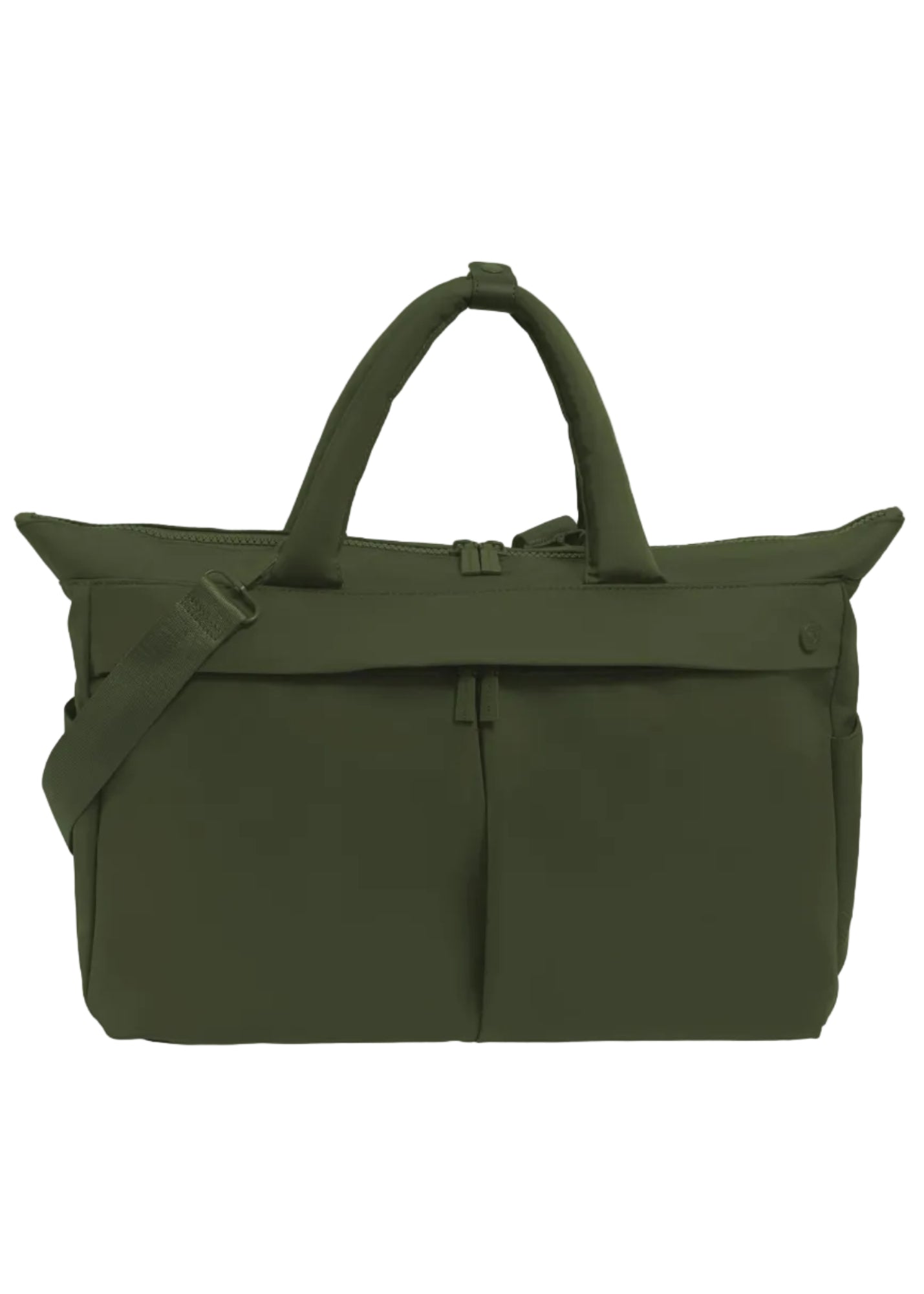 Max Studio The Sylvia 21 Inch Twill Nylon Double Handle Weekender Duffle