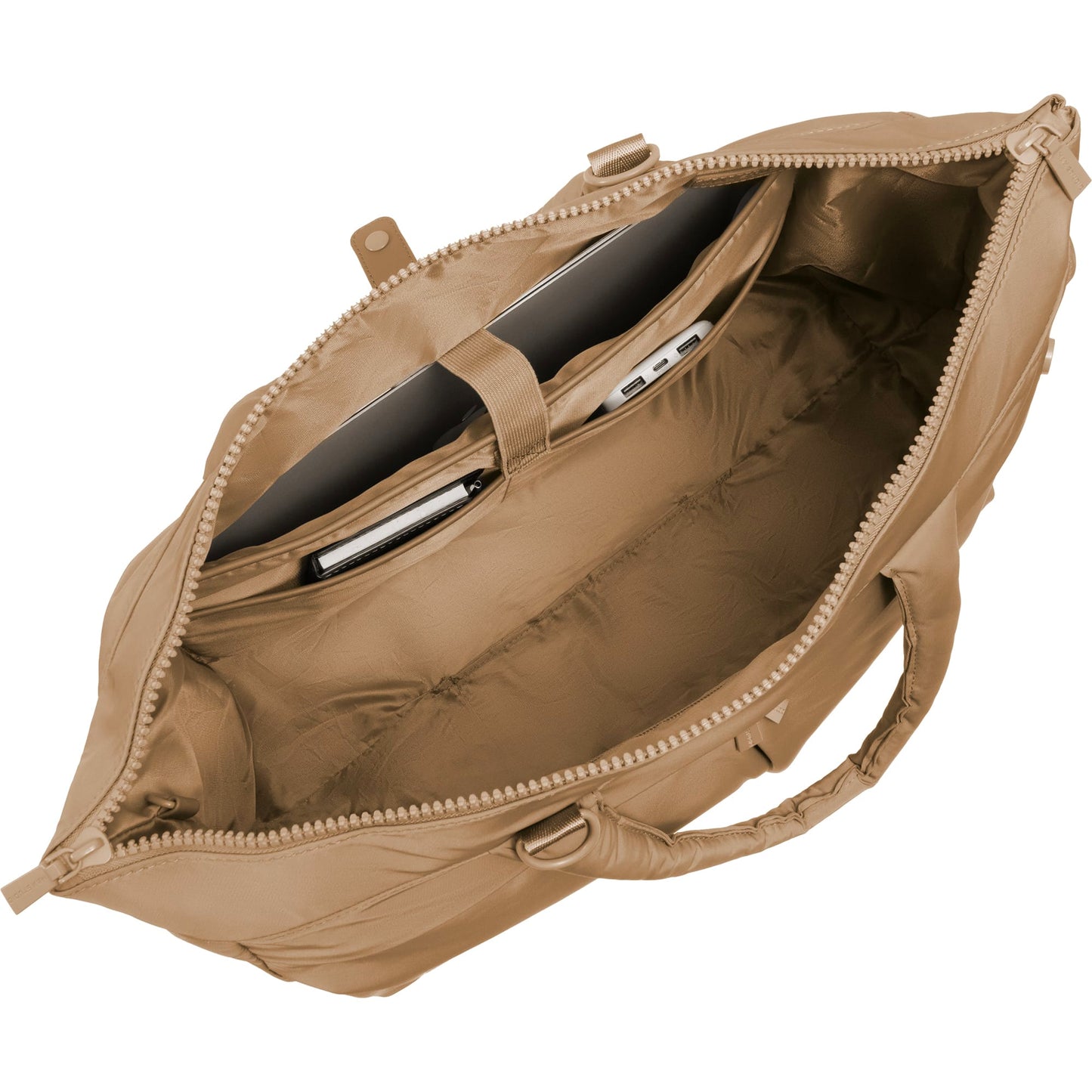 Max Studio The Sylvia 21 Inch Twill Nylon Double Handle Weekender Duffle