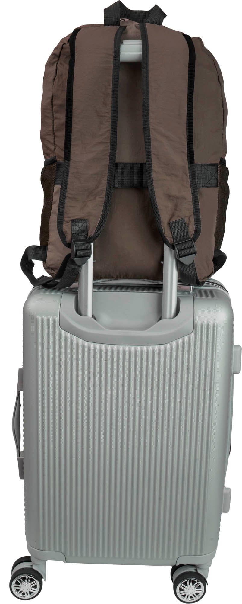 Boarding Pass Recycled Foldable & Packable Pouch Backpack