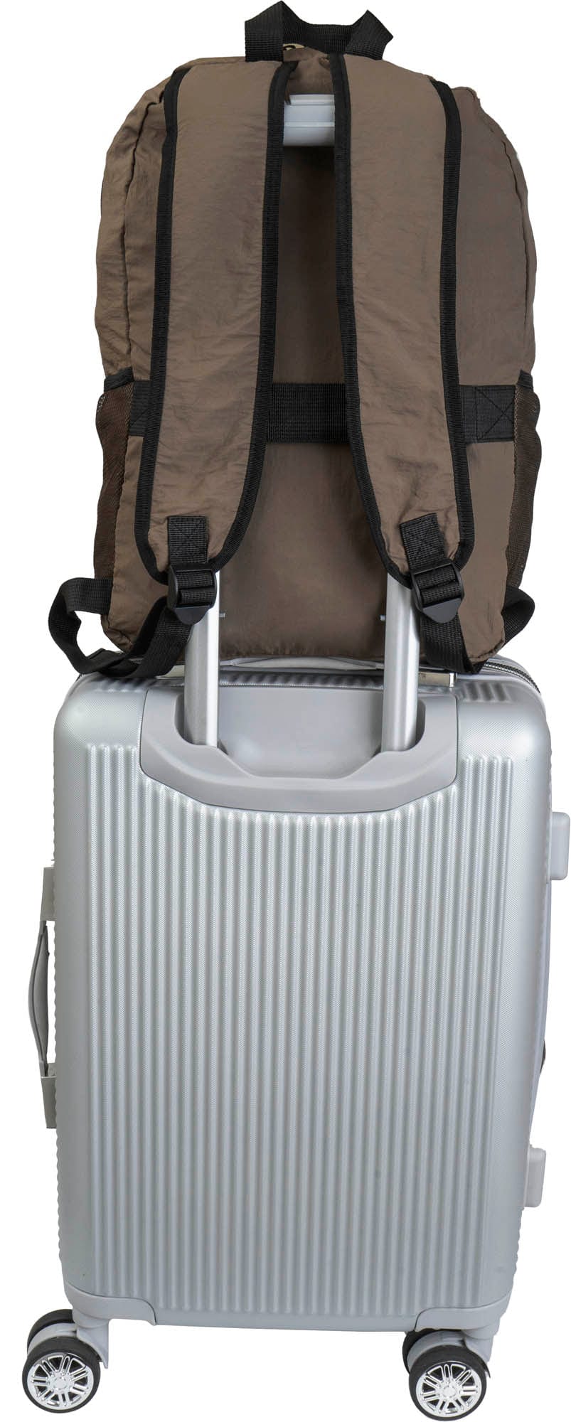 Boarding Pass Recycled Foldable & Packable Pouch Backpack