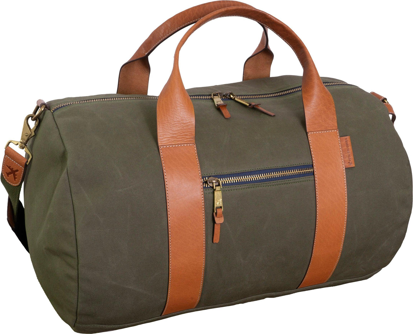 Voyager 21" Waxed Canvas Duffel - Olive