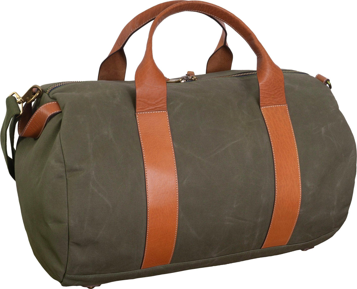 Voyager 21" Waxed Canvas Duffel - Olive