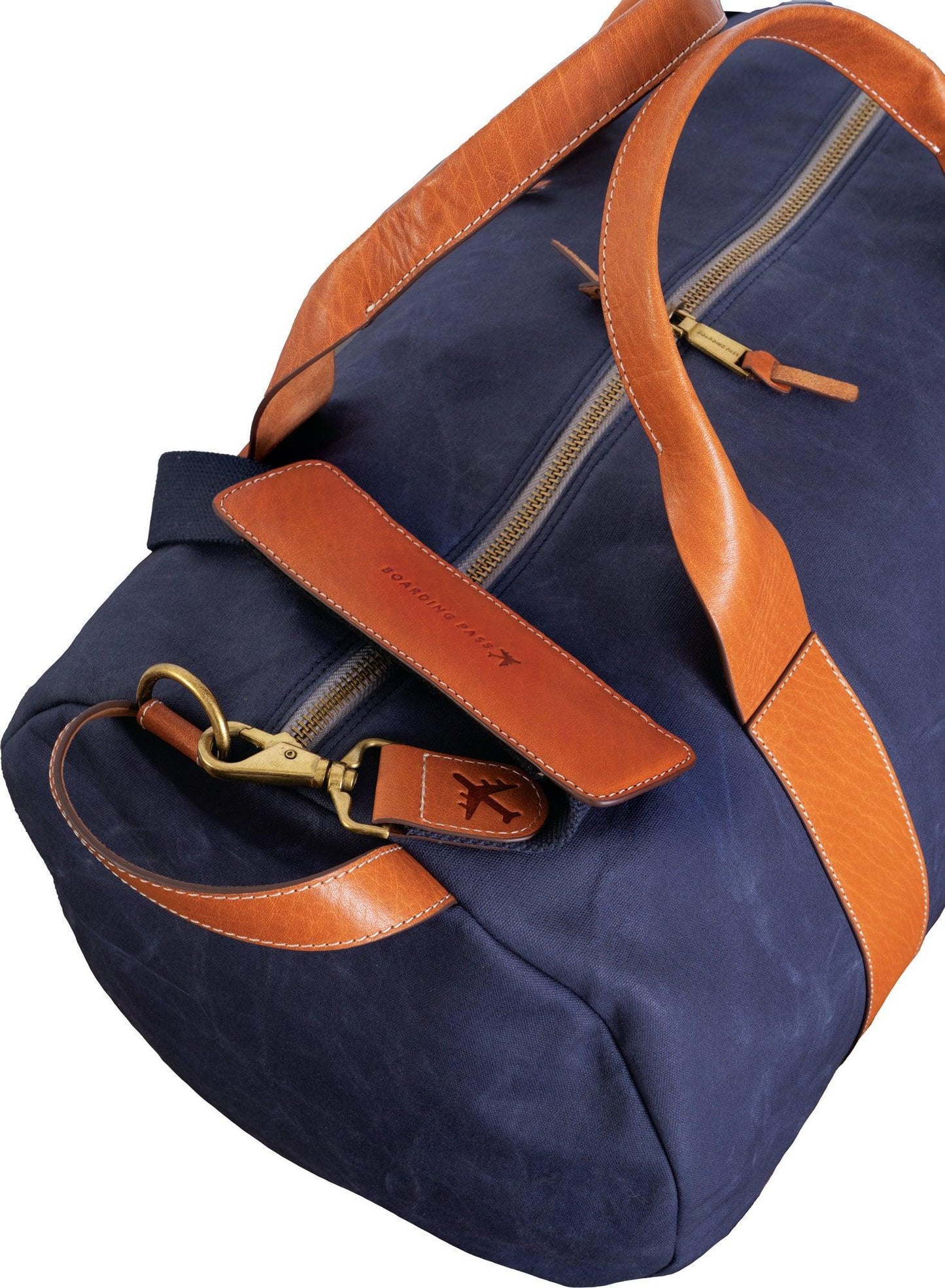 Voyager 21" Waxed Canvas Duffel - Navy