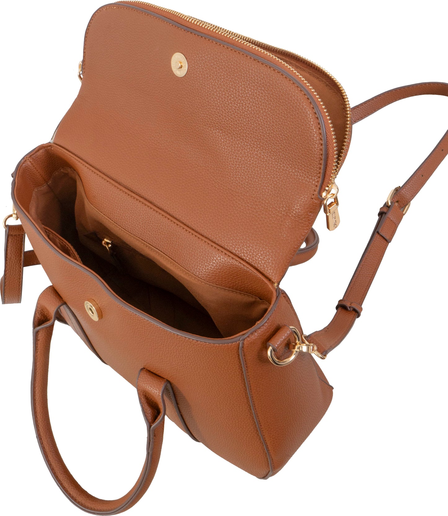 Ellen Tracy Pebble Grain Top Handle Satchel