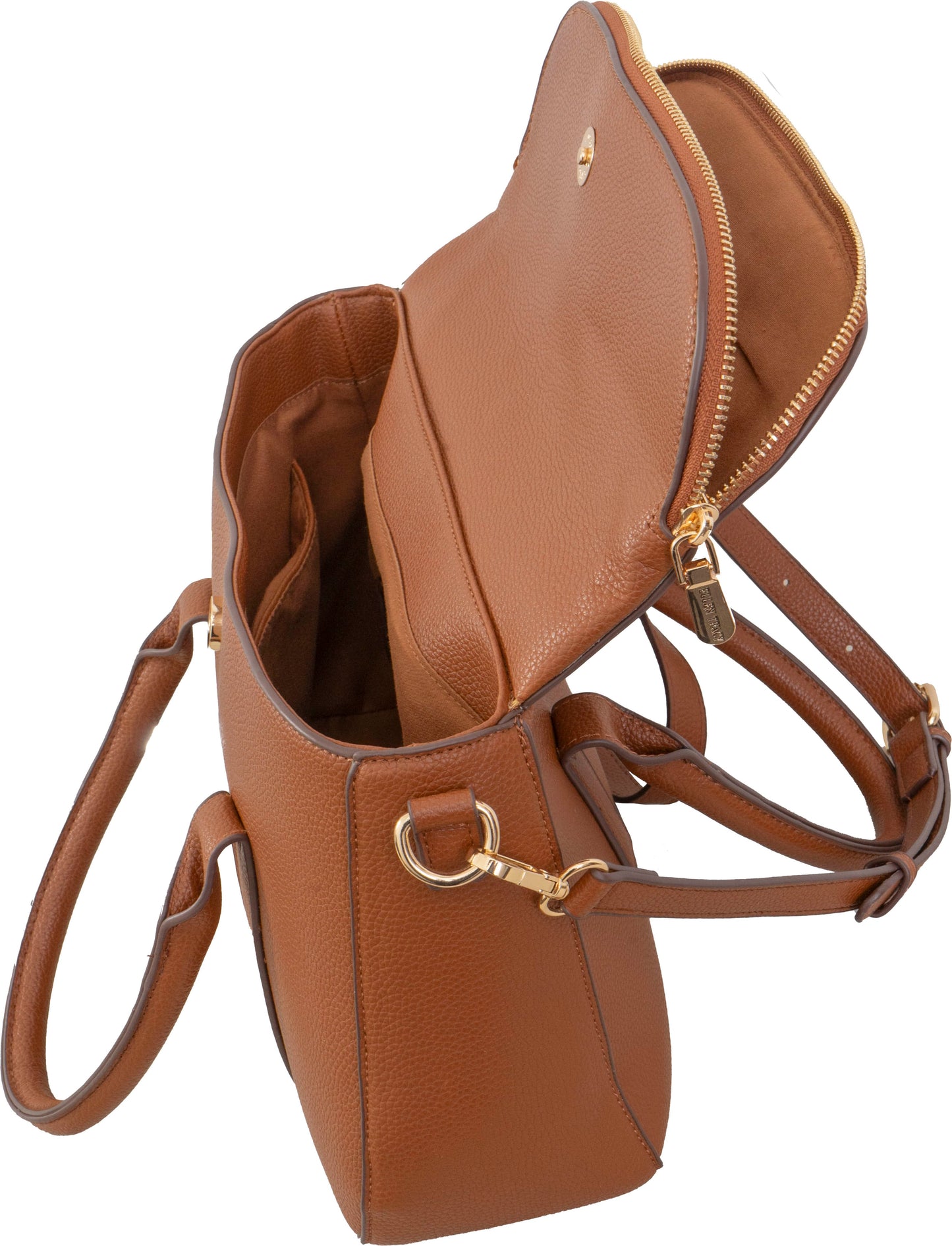 Ellen Tracy Pebble Grain Top Handle Satchel