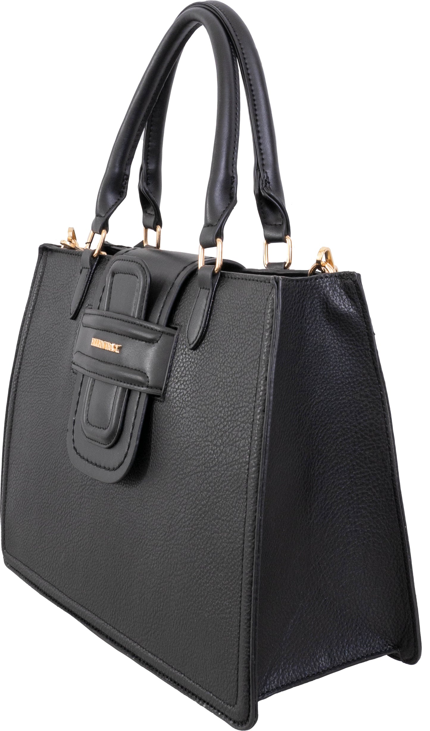 Ellen Tracy Pebble Grain Top Flap Tote