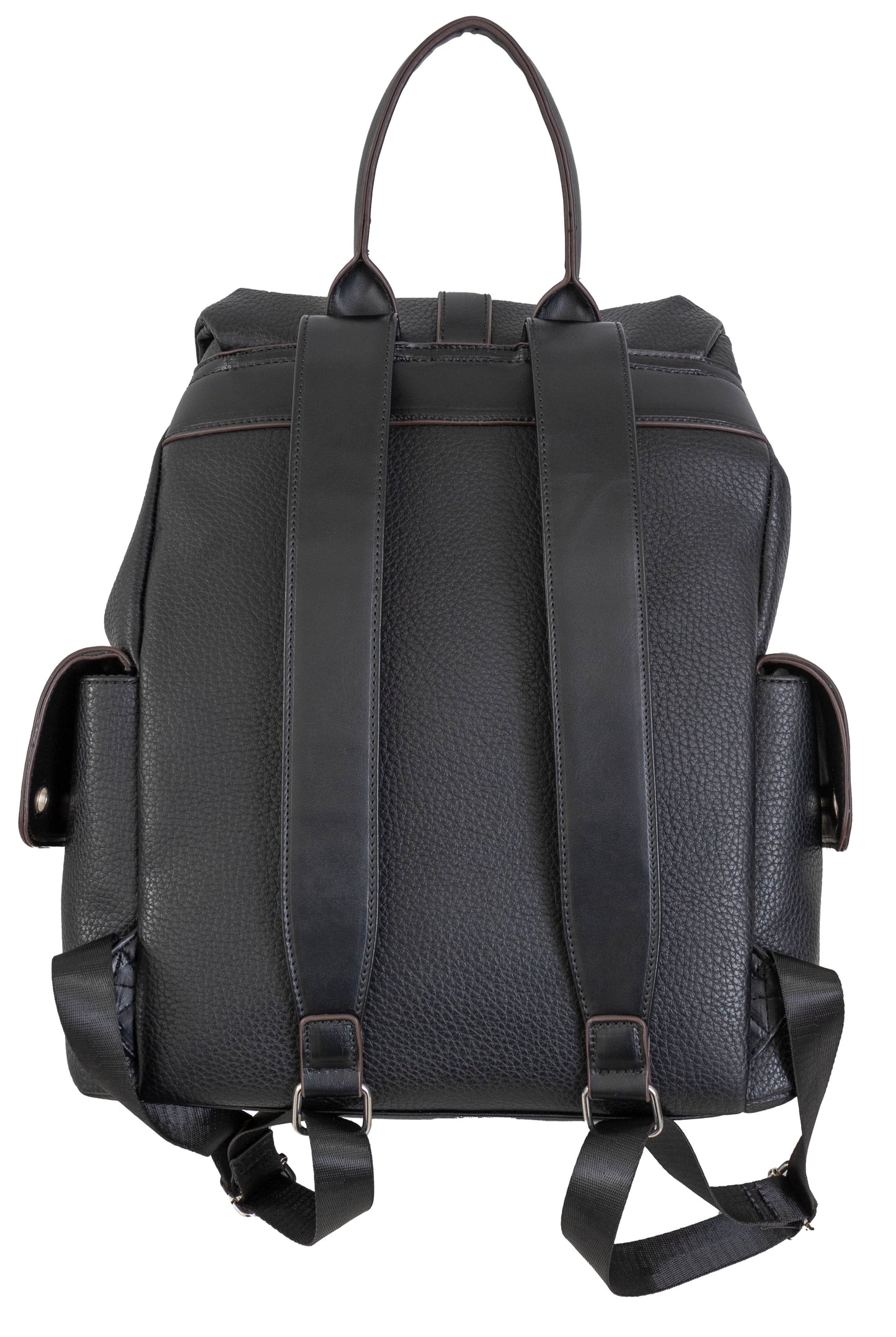 Ellen Tracy Pebble Grain Grommet Backpack