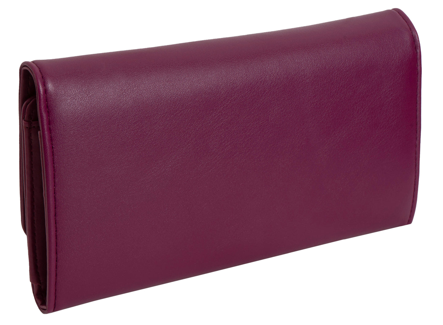 Ellen Tracy Smooth Vachetta Fold Clutch Wallet