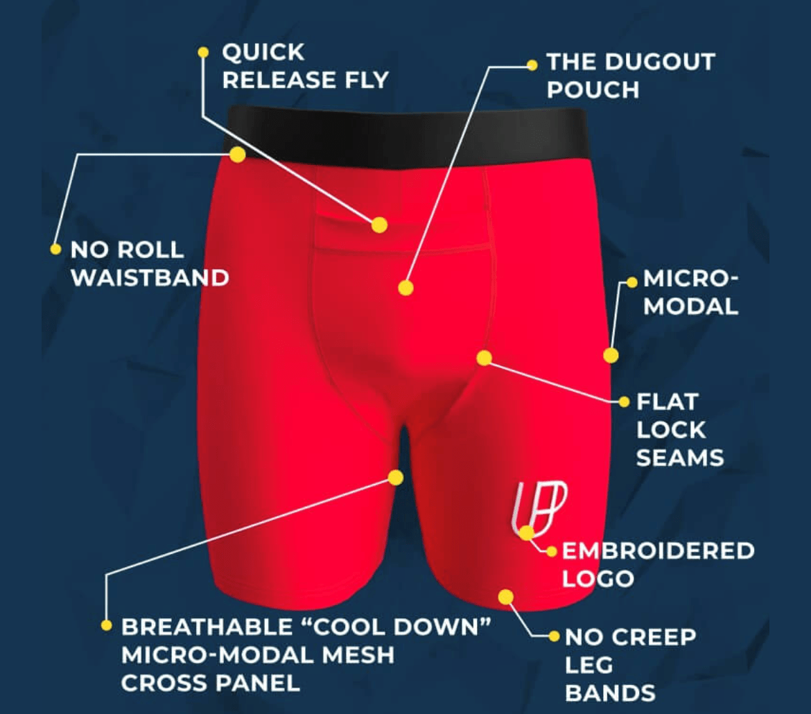 Veil Camo x UP Boxers Hellfire Orange Camo Print Modal Boxer Brief