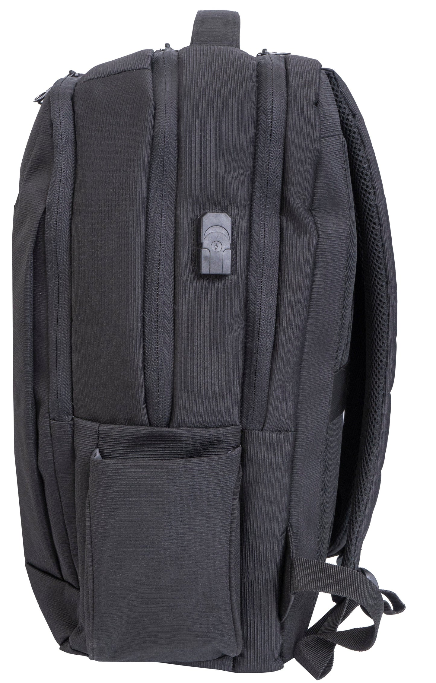 Jack Abrahams |The Columbia | Men's 18-In Lightweight Textured Workbook Backpack with USB Port