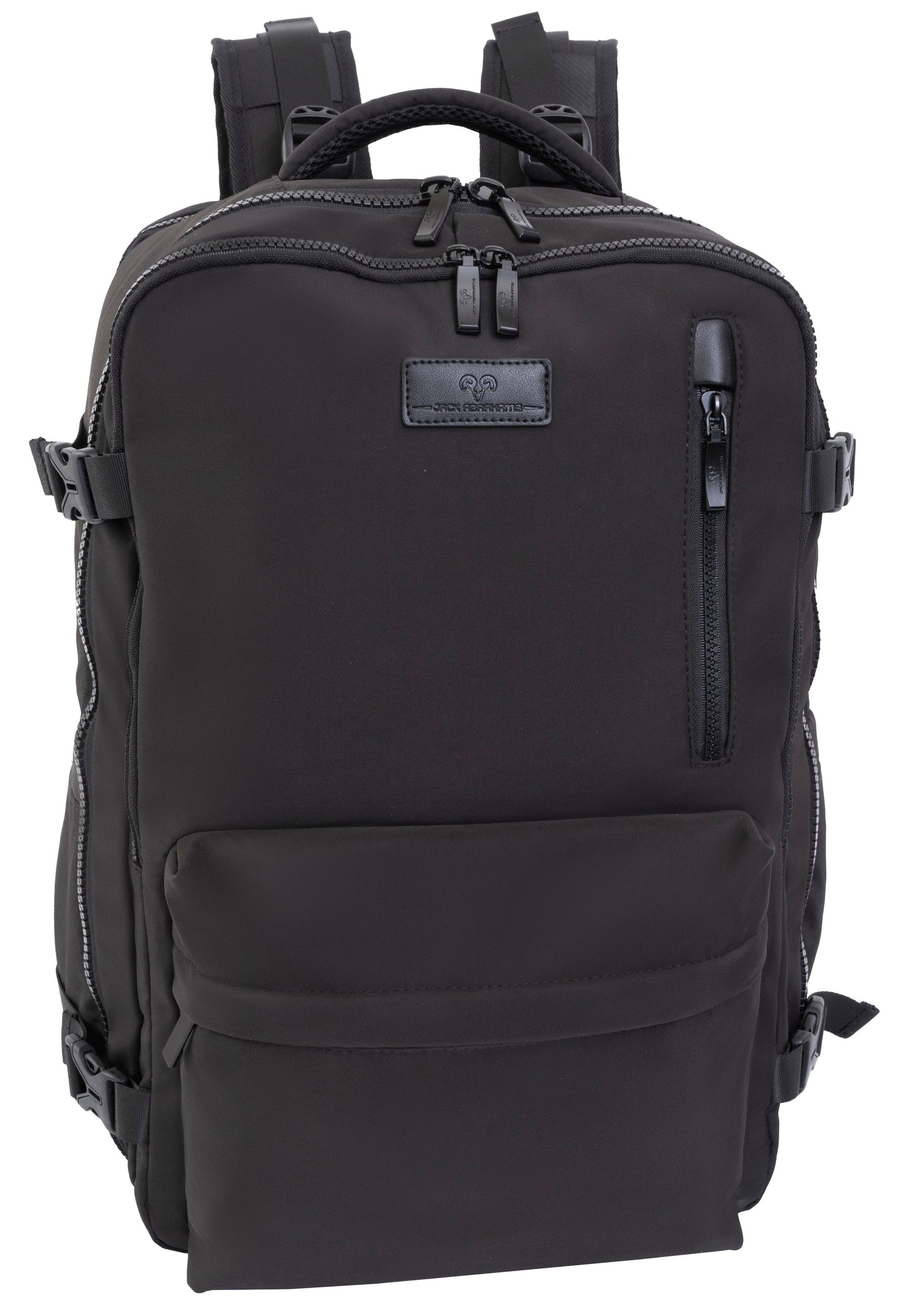 Jack Abrahams The Jackson | 19-In Nylon Travel Backpack with Shoe Compartment