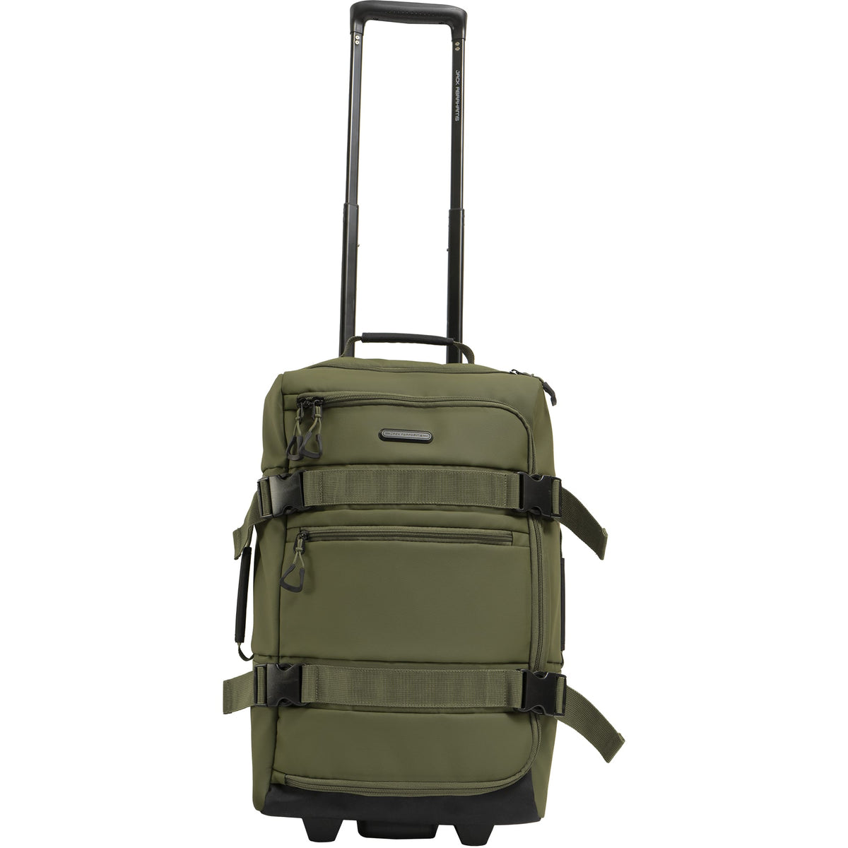 Jack Abrahams The Nova Recon 3 Piece Water Resistant Textured Tarpaulin Roller Luggage Set