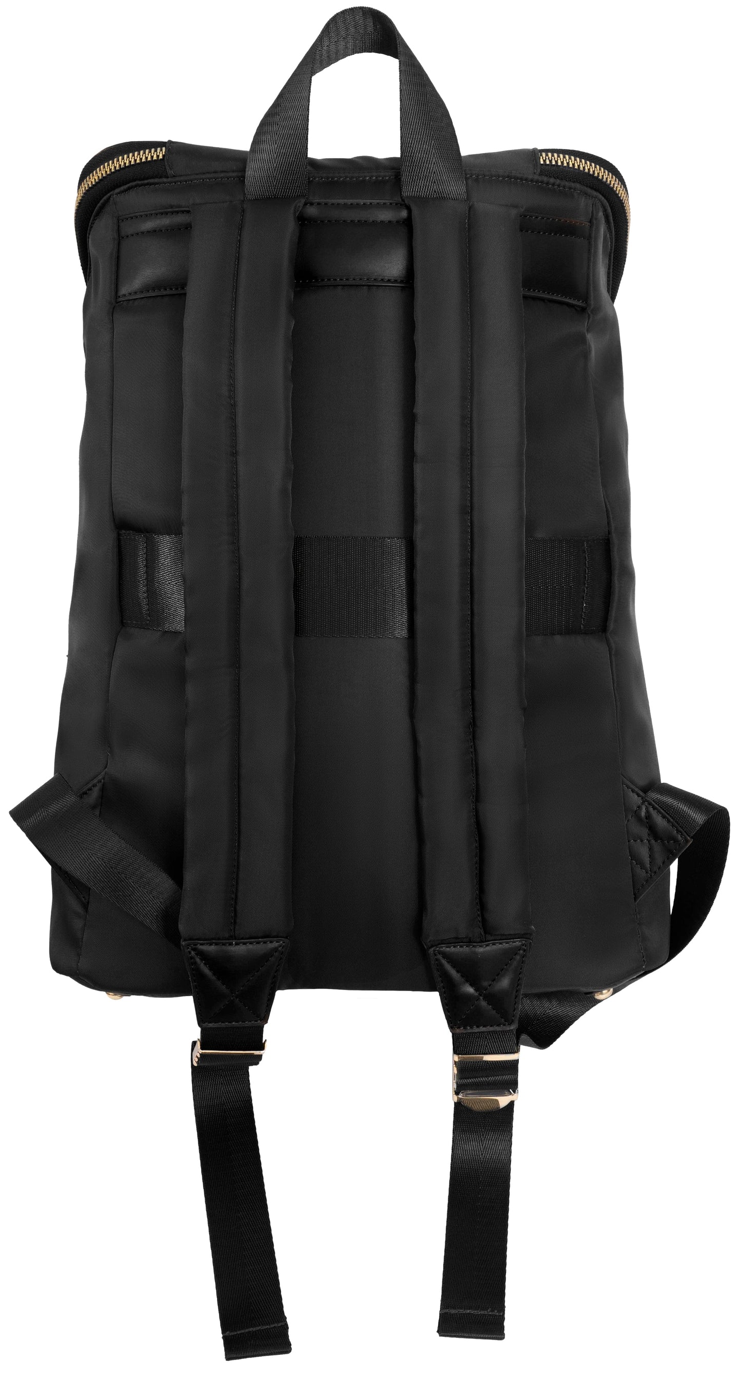 Joan & David Twill Nylon 18 Inch Top Zip Workbook Backpack