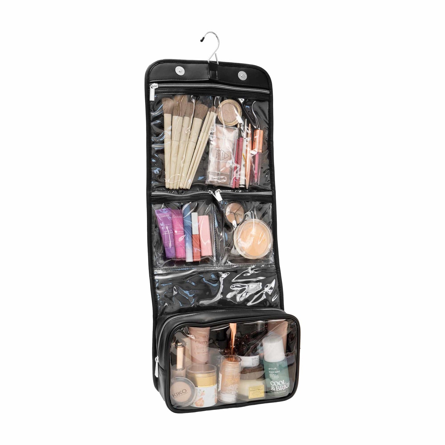 Joan & David The Triangle Quilted Roll Hanging Makeup Toiletry Bag