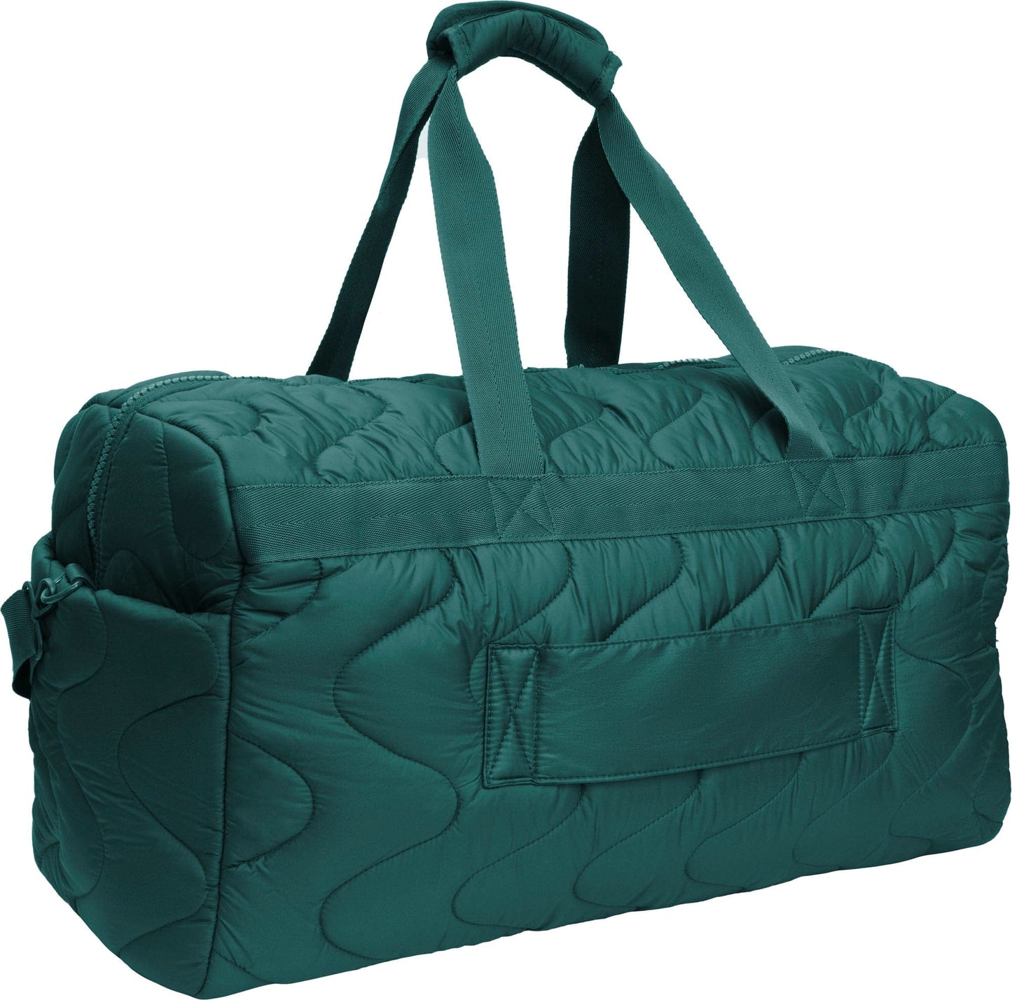 Joan & David 22 Inch Puffer Wave Quilted Nylon Duffel Bag