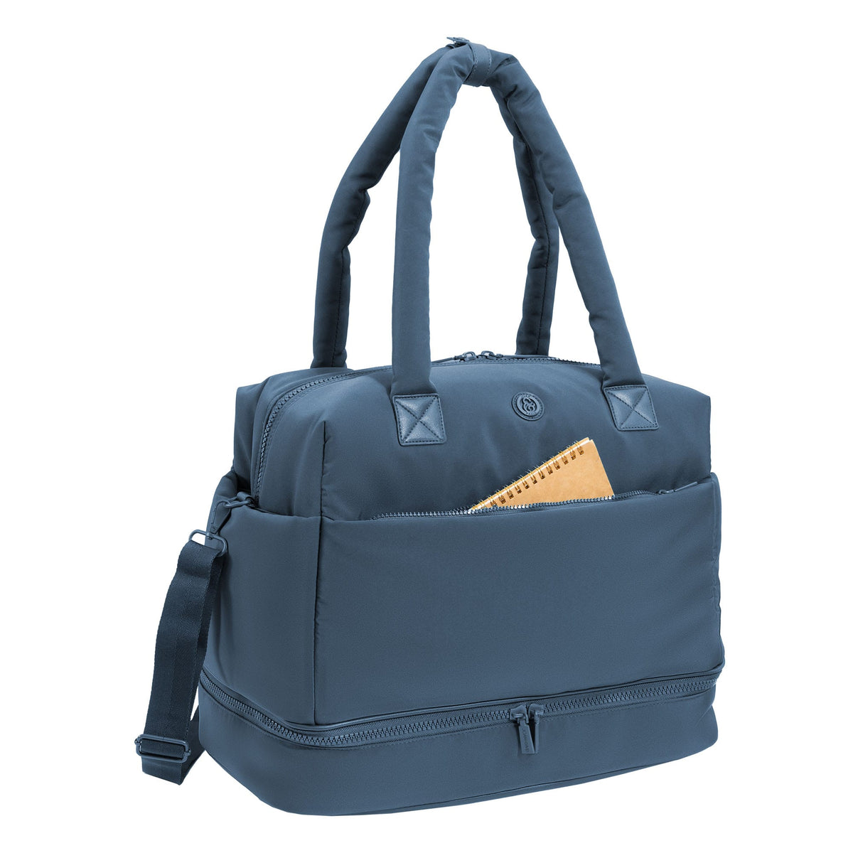 Joan & David The Lainey Sport Nylon Drop Bottom Duffel Bag