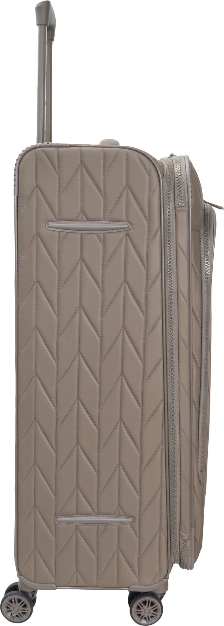 Joan & David 4 Piece Chevron Quilted Parachute Nylon Luggage Set