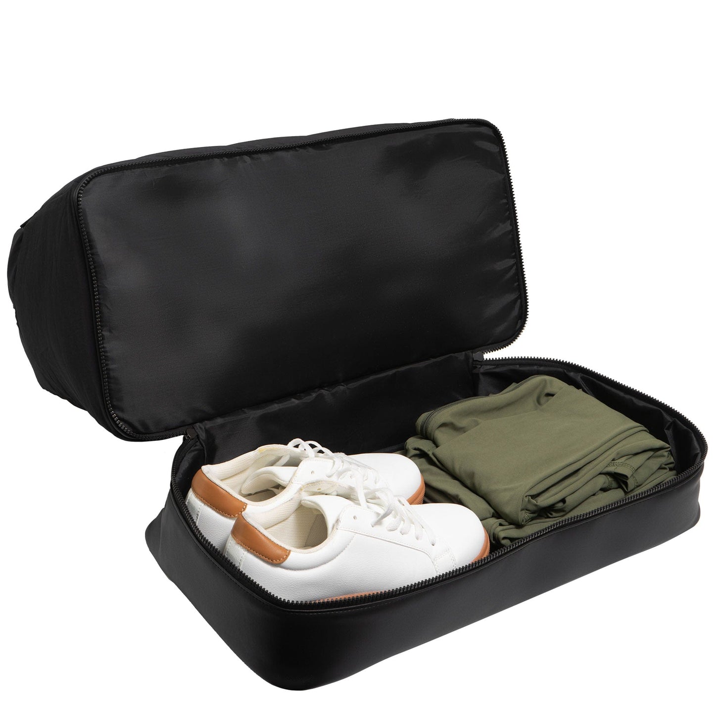 Max Studio The Aurelia Puffer Nylon Drop Bottom Weekender Duffle