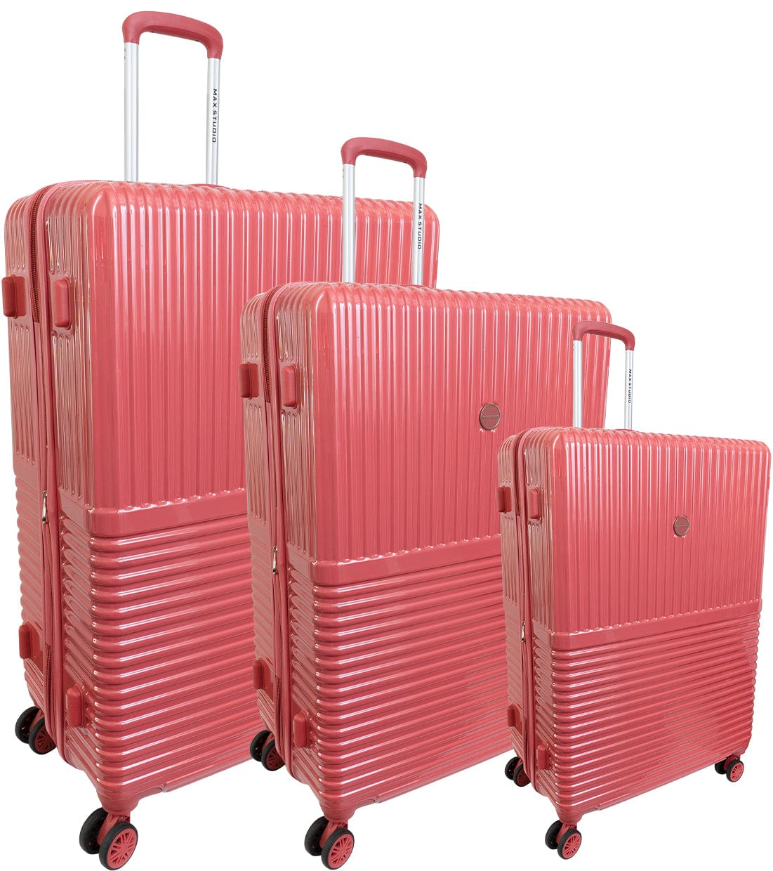 Max Studio PC 3-Piece Luggage Set Odessa Collection