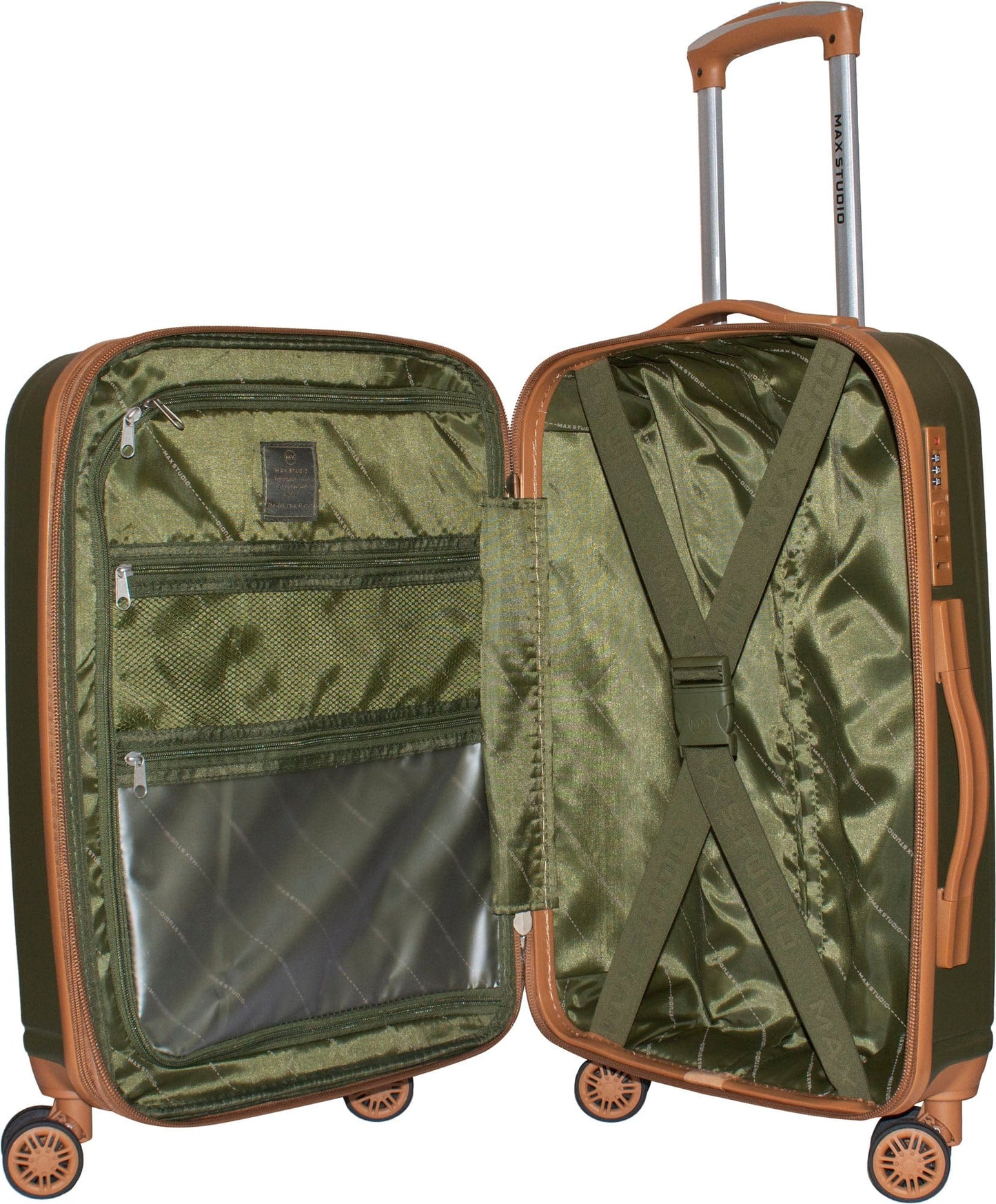 Max Studio ABS 3-Piece Luggage Set Aberdeen Collection