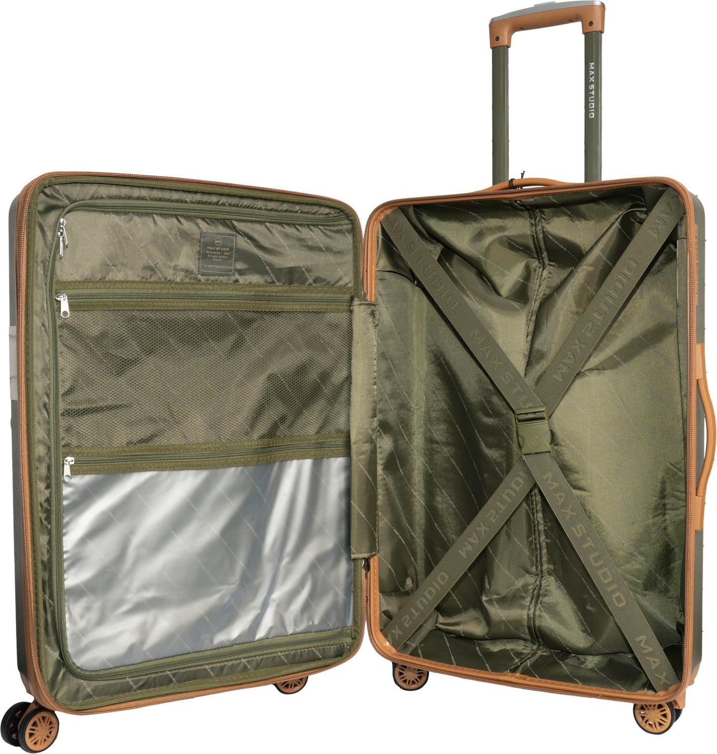 Max Studio The Lisbon ABS 3-Piece Luggage Set