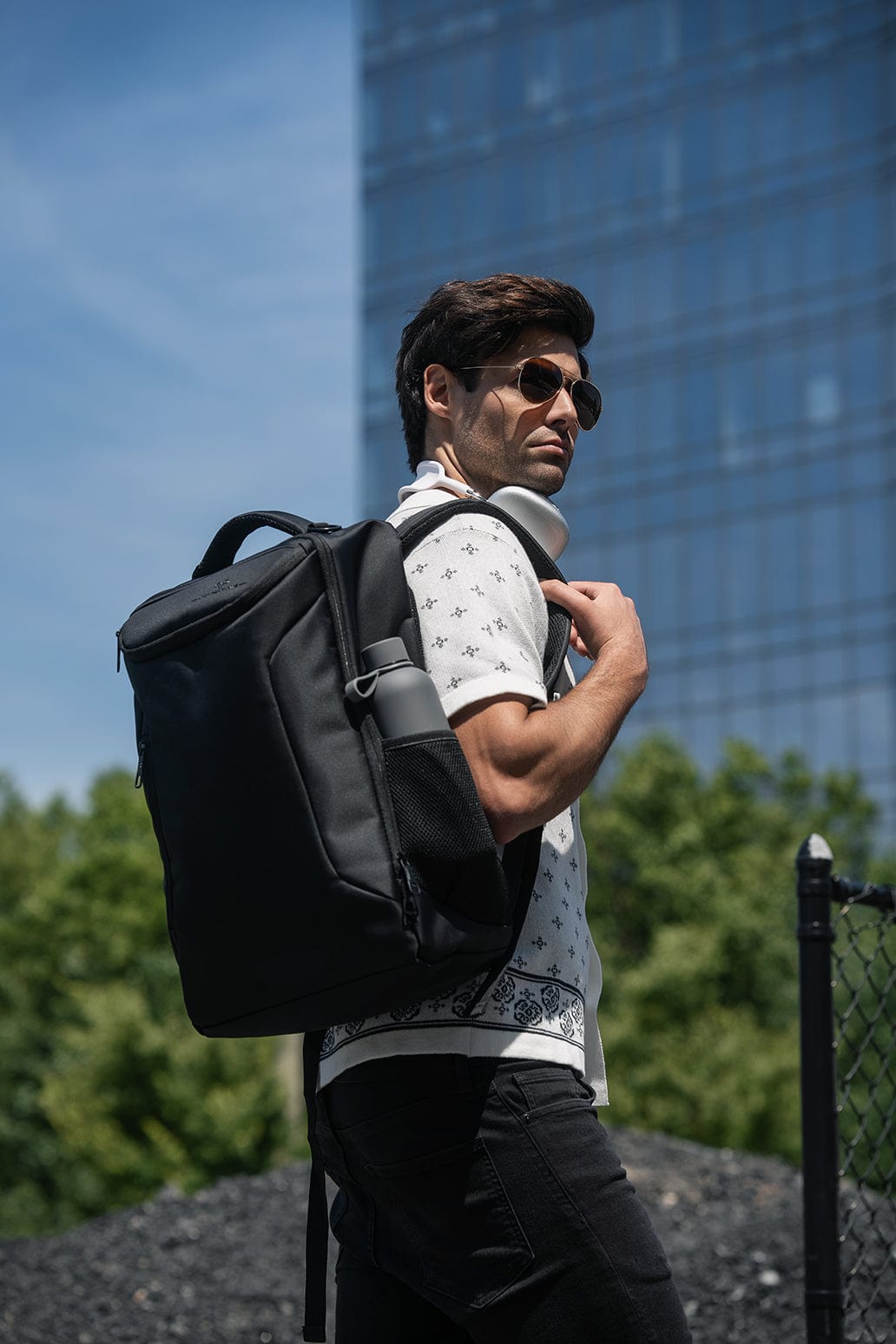 Jack Abrahams |The Troy | 19.5-In Coated Men's Workbook Backpack