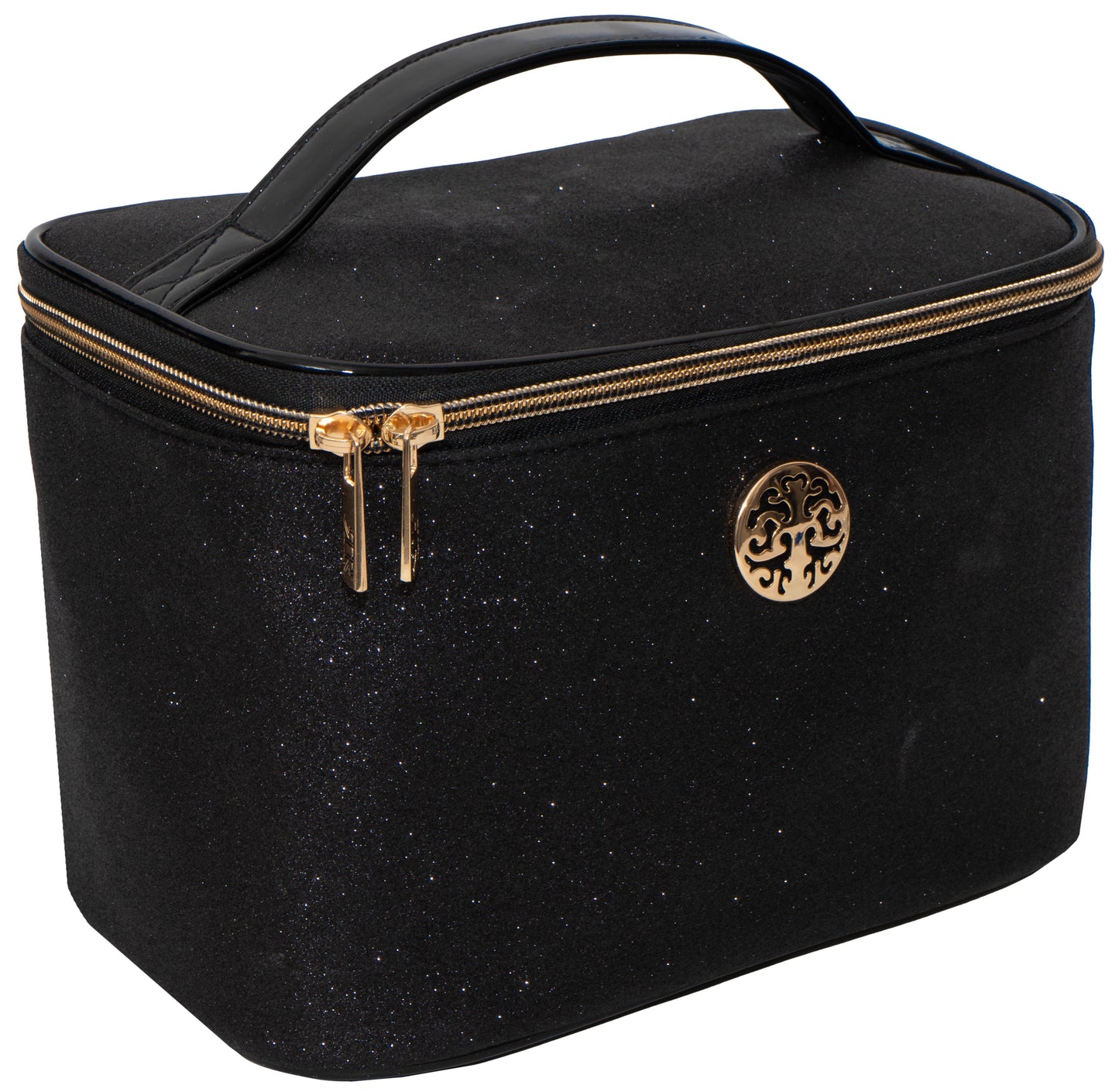 Rebecca & Rifka Glitter Train Toiletry Case