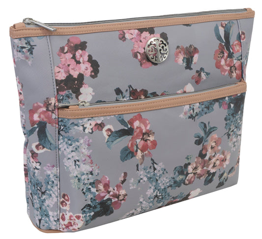 Rebecca & Rifka Floral Print Large Toiletry Pouch