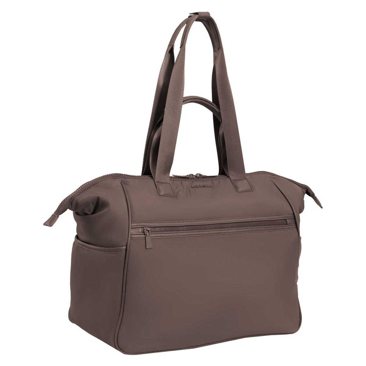 Max Studio 20 Inch Smooth Puffer Nylon Weekender Duffle