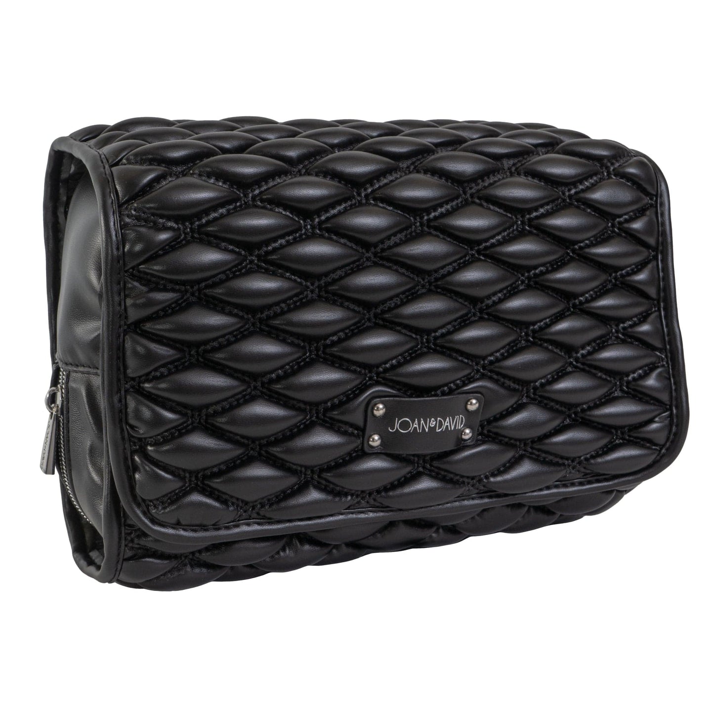 Joan & David The Bubble Quilted Roll Hanging Makeup Toiletry Bag