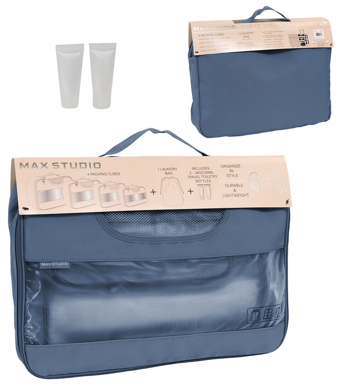 Max Studio Travel Packing Set 6 Piece