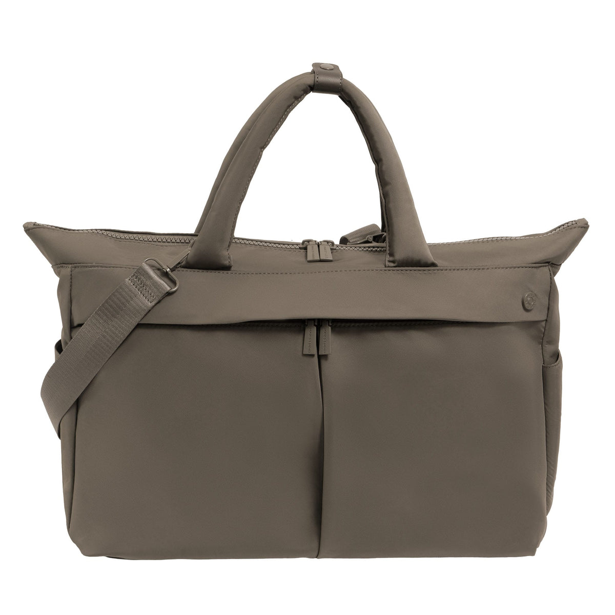 Max Studio The Sylvia 21 Inch Twill Nylon Double Handle Weekender Duffle