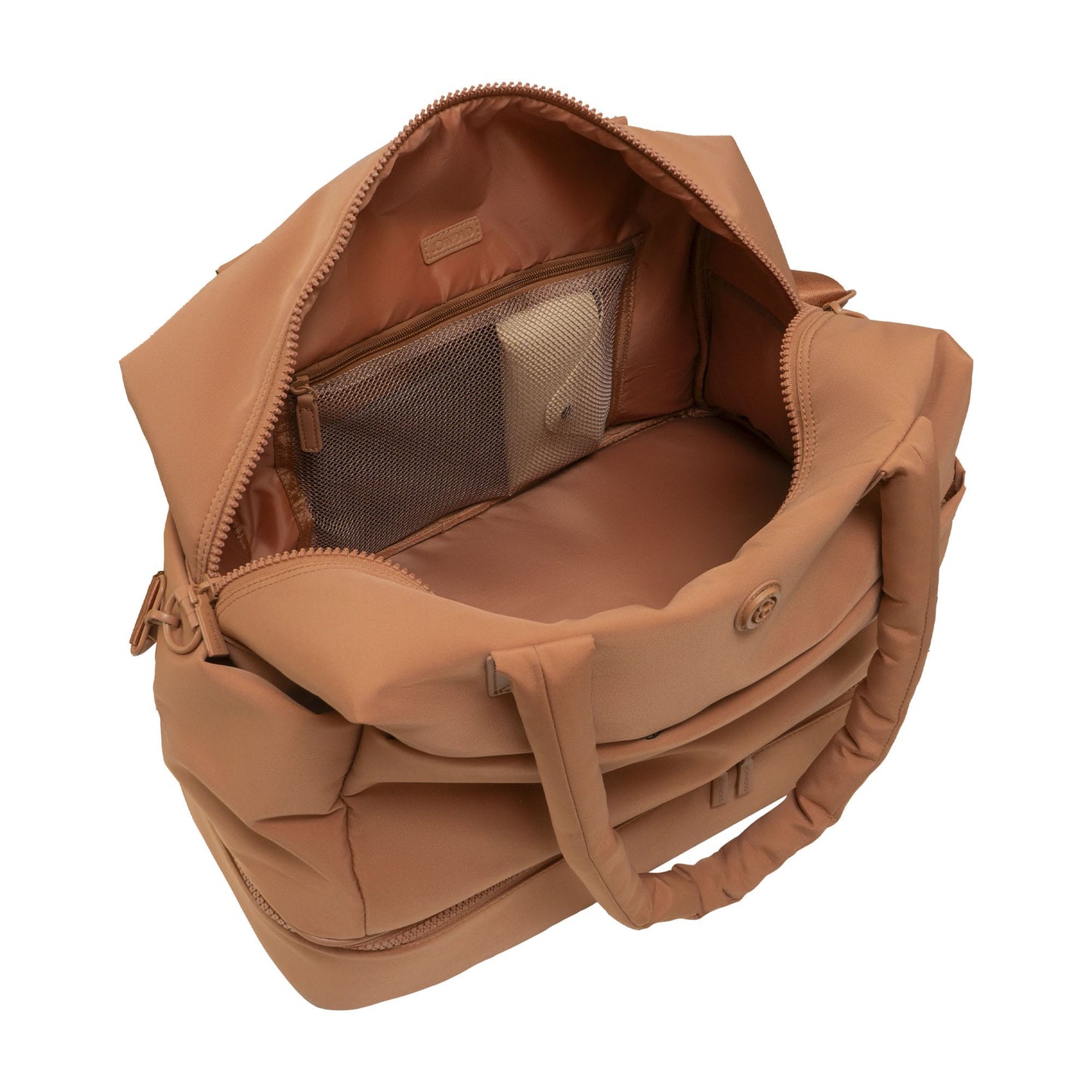 Joan & David The Lainey Sport Nylon Drop Bottom Duffel Bag