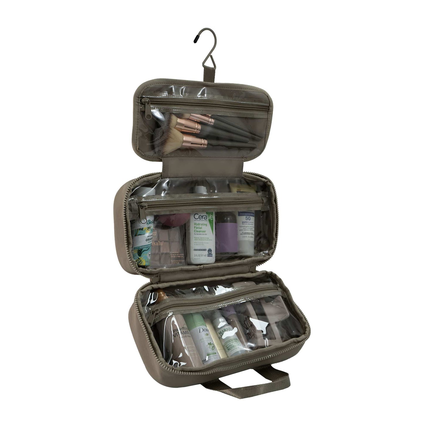 Joan & David The Sport Nylon Double Handle Hanging Toiletry Case