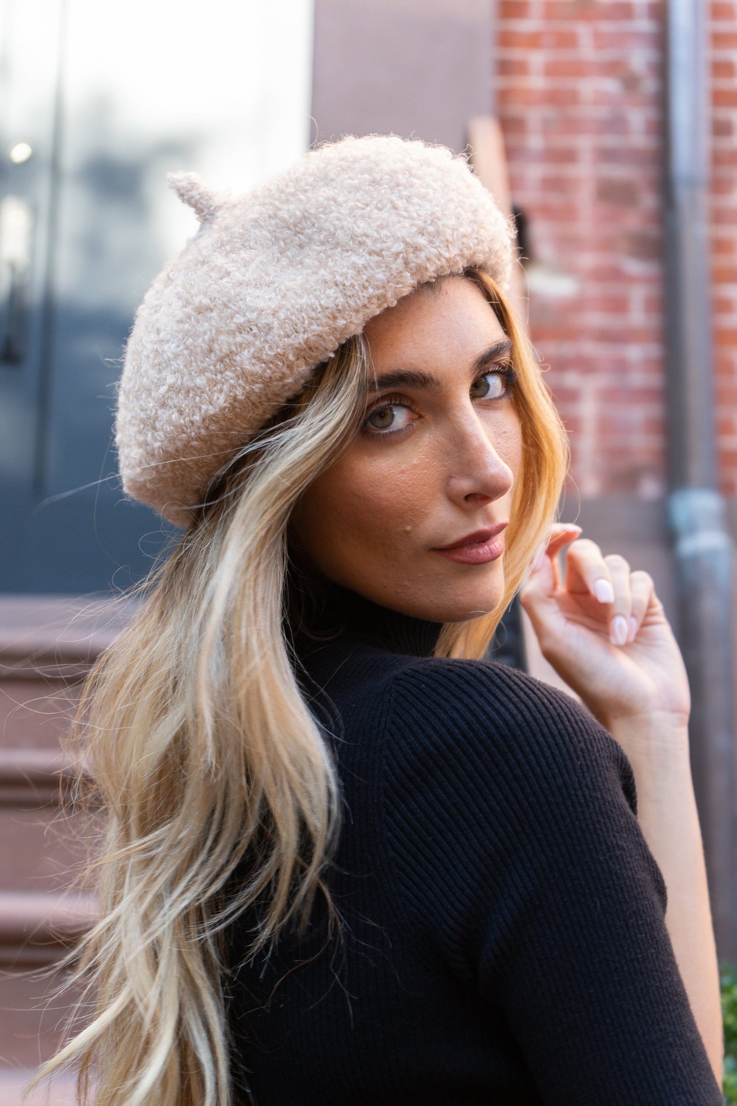 Jones New York Terrycloth Beret